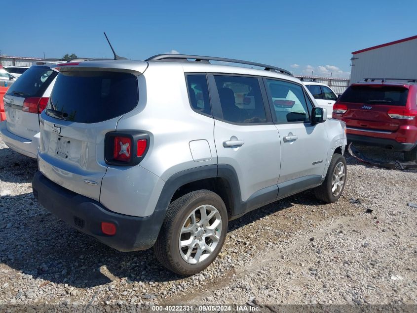 2016 Jeep Renegade Latitude VIN: ZACCJBBT8GPD53815 Lot: 40222331