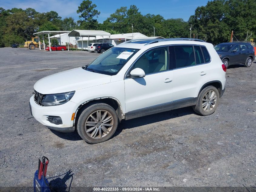 2015 VOLKSWAGEN TIGUAN SE - WVGBV7AX8FW115848