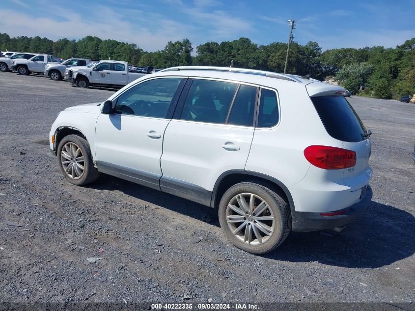 2015 VOLKSWAGEN TIGUAN SE - WVGBV7AX8FW115848