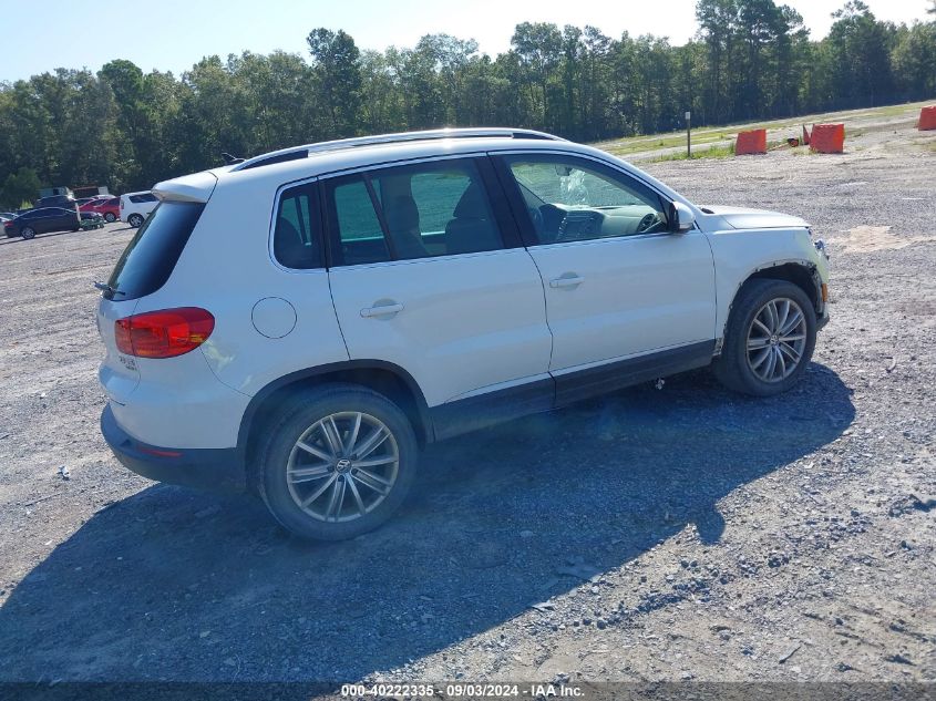 2015 VOLKSWAGEN TIGUAN SE - WVGBV7AX8FW115848