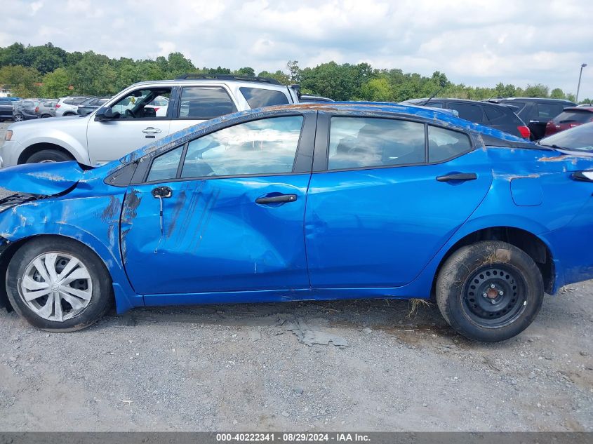 2024 Nissan Versa 1.6 S VIN: 3N1CN8BVXRL861209 Lot: 40222341