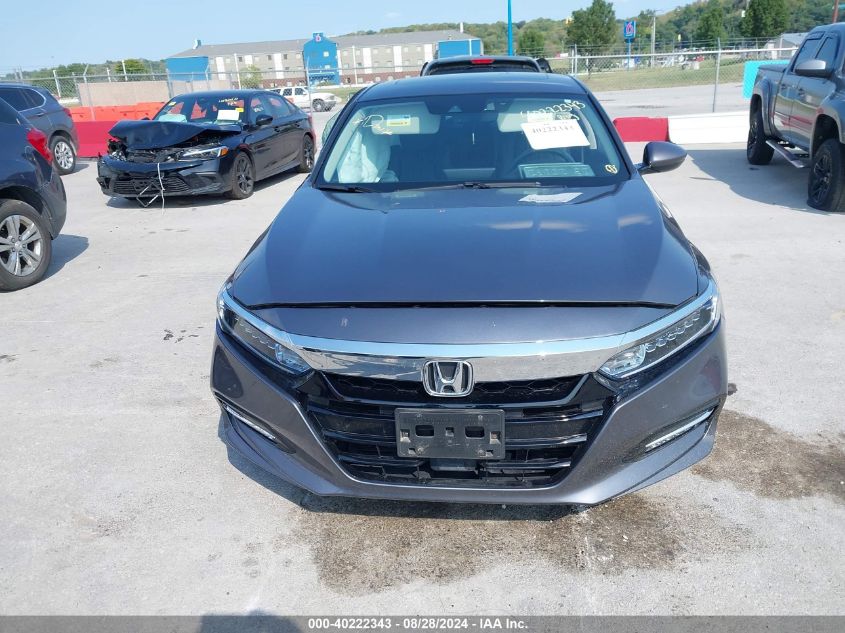 2018 Honda Accord Hybrid Ex-L VIN: 1HGCV3F59JA008775 Lot: 40222343