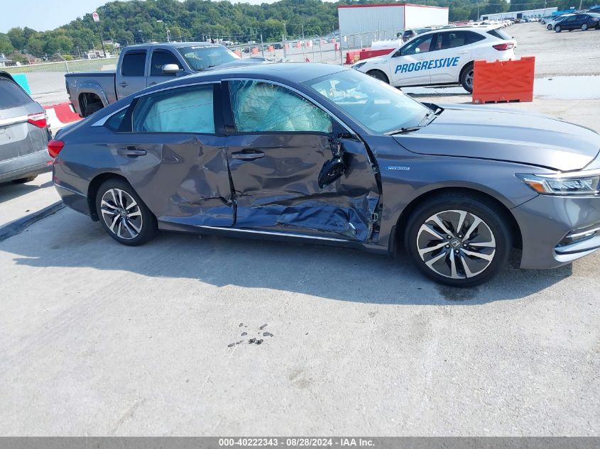 2018 Honda Accord Hybrid Ex-L VIN: 1HGCV3F59JA008775 Lot: 40222343