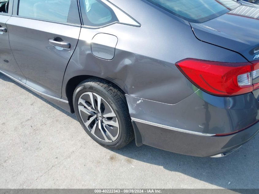 2018 Honda Accord Hybrid Ex-L VIN: 1HGCV3F59JA008775 Lot: 40222343