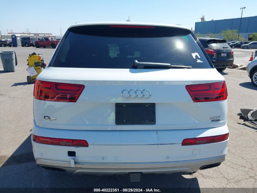 WA1VAAF7XJD050504 2018 Audi Q7 3.0T Premium