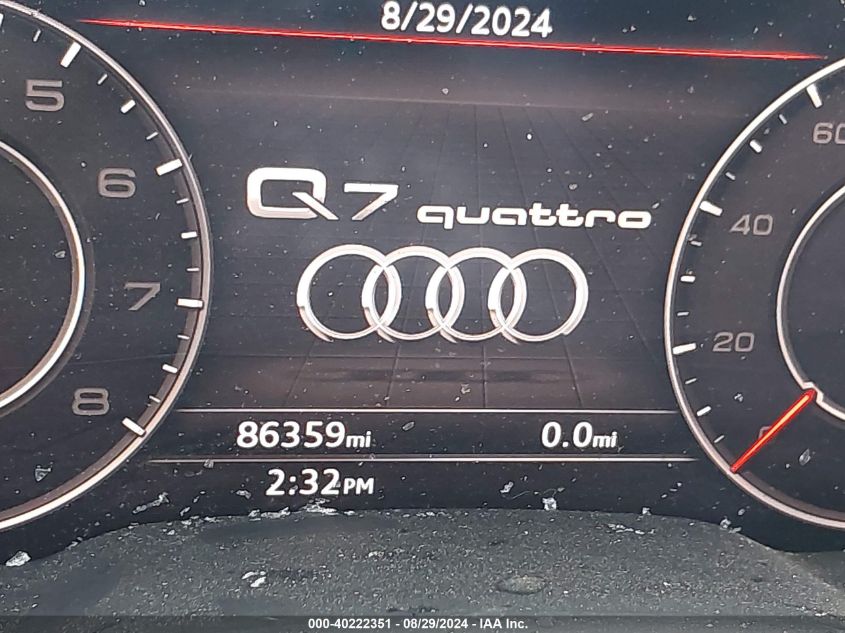 WA1VAAF7XJD050504 2018 Audi Q7 3.0T Premium