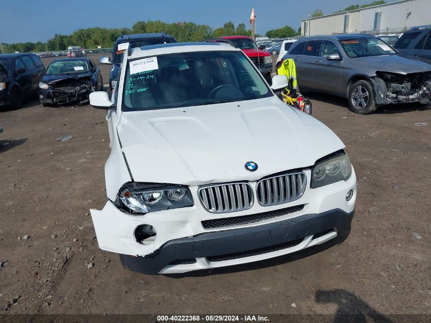 2010 BMW X3 xDrive30I VIN: WBXPC9C43AWJ39226 Lot: 40222368