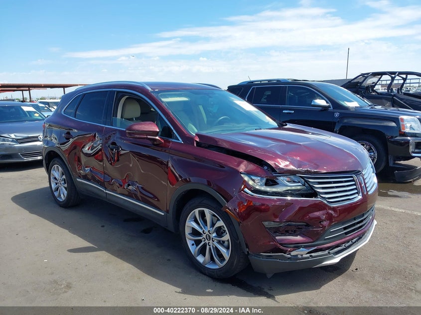 VIN 5LMCJ2C90JUL30983 2018 LINCOLN MKC SELECT