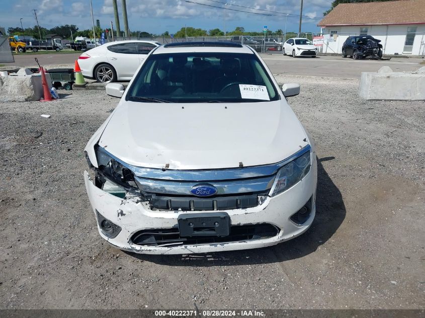 2011 Ford Fusion Sel VIN: 3FAHP0CG1BR277837 Lot: 40222371