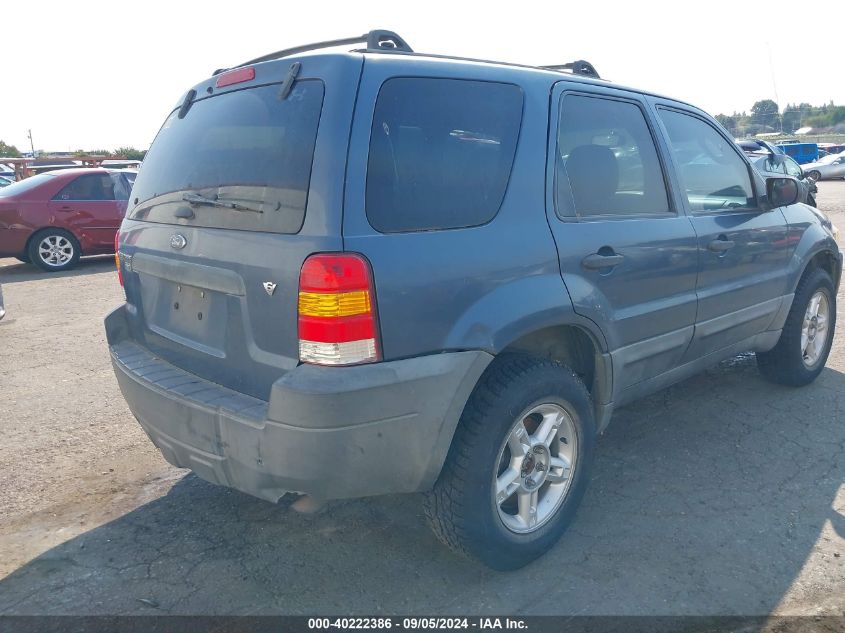 2005 Ford Escape Xlt VIN: 1FMCU93165KC43622 Lot: 40222386