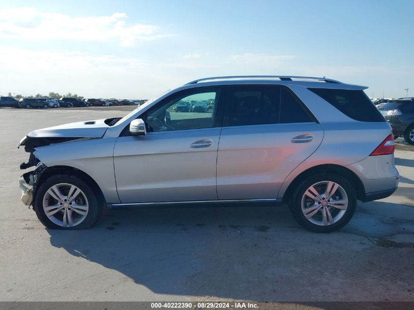 2015 Mercedes-Benz Ml 250 Bluetec 4Matic VIN: 4JGDA0EB2FA591472 Lot: 40222390