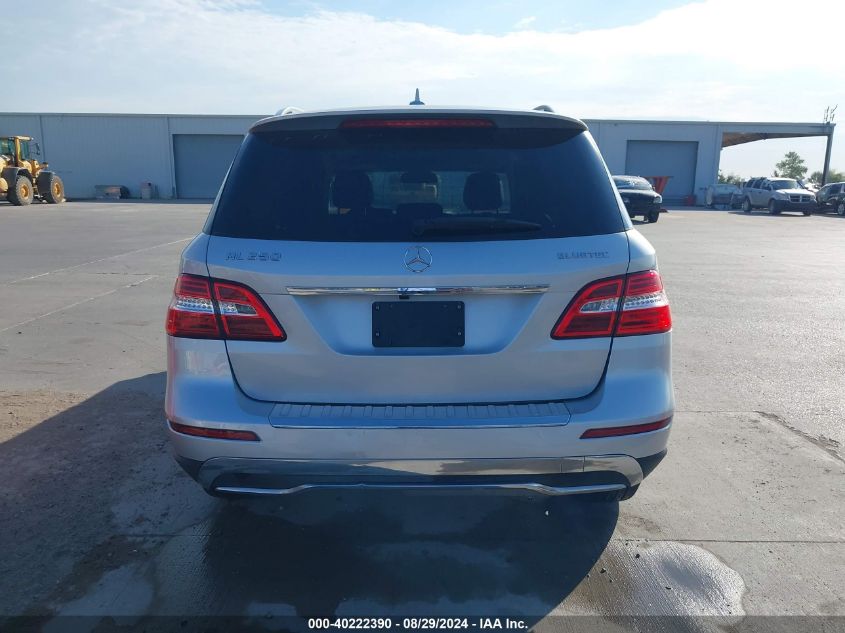 2015 Mercedes-Benz Ml 250 Bluetec 4Matic VIN: 4JGDA0EB2FA591472 Lot: 40222390