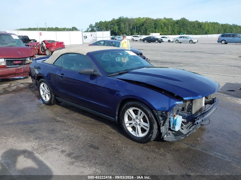 2012 Ford Mustang V6 VIN: 1ZVBP8EM1C5201716 Lot: 40222416