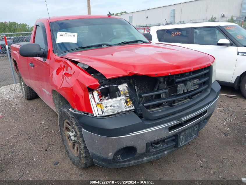 2009 GMC Sierra 1500 Work Truck VIN: 1GTEK14J39Z125950 Lot: 40222418