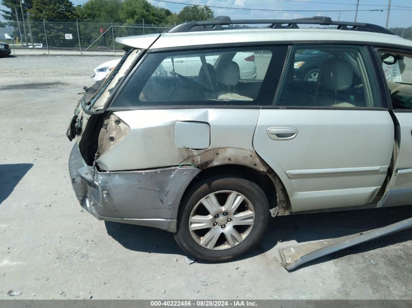 2005 Subaru Outback 2.5I VIN: 4S4BP61C057361660 Lot: 40222456