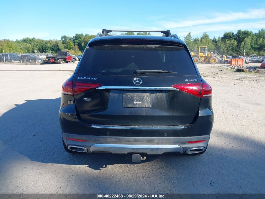 2020 Mercedes-Benz Gle 450 4Matic VIN: 4JGFB5KB9LA025232 Lot: 40222468