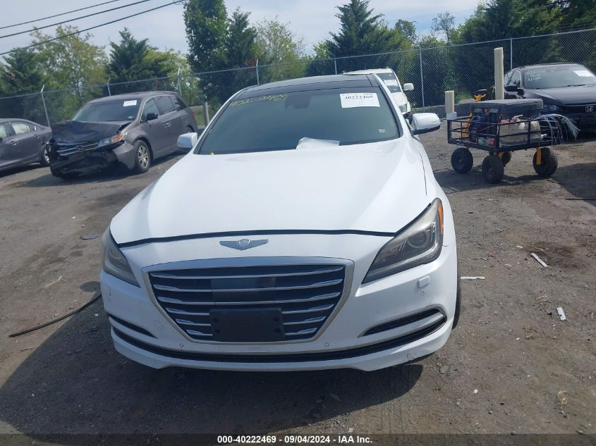 2015 Hyundai Genesis 3.8 VIN: KMHGN4JE4FU042878 Lot: 40222469