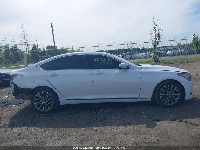 KMHGN4JE4FU042878 2015 Hyundai Genesis 3.8