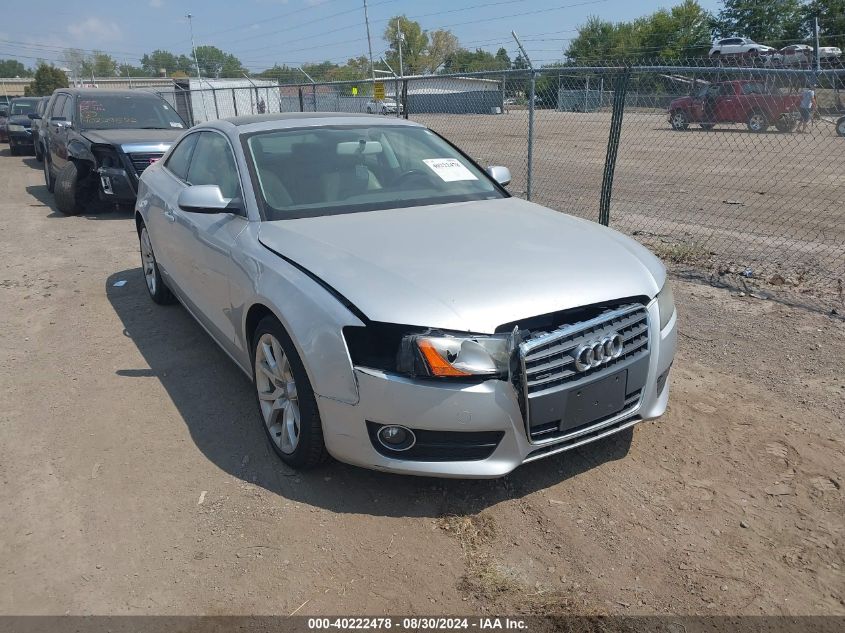 2011 Audi A5 2.0T Premium VIN: WAUCFAFR1BA027936 Lot: 40222478