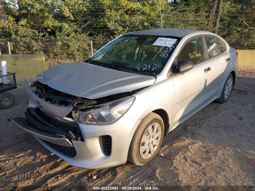 2018 Kia Rio Lx VIN: 3KPA24AB3JE065925 Lot: 40222493