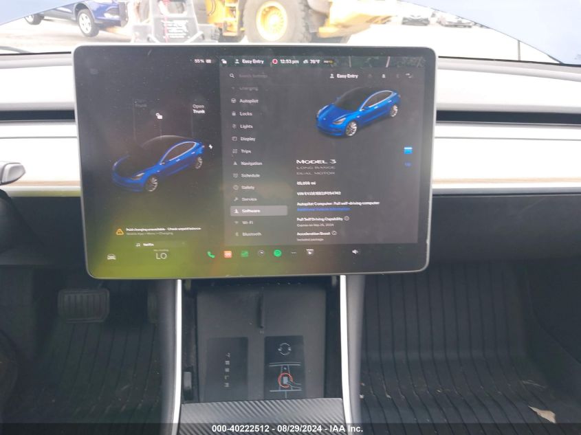 2018 TESLA MODEL 3 LONG RANGE/PERFORMANCE - 5YJ3E1EB2JF054742