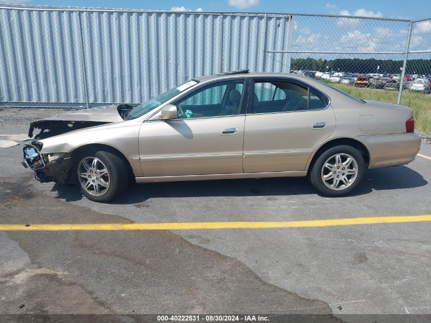 2000 Acura Tl 3.2 VIN: 19UUA5664YA064914 Lot: 40222531