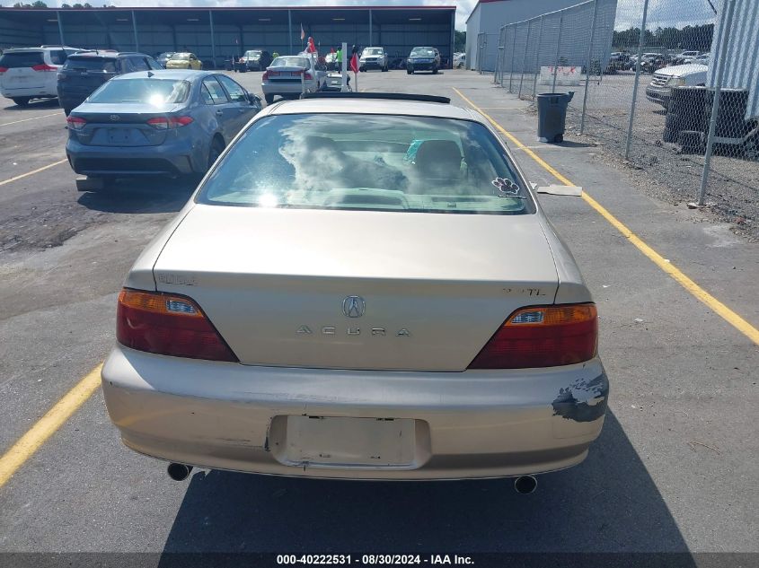 2000 Acura Tl 3.2 VIN: 19UUA5664YA064914 Lot: 40222531