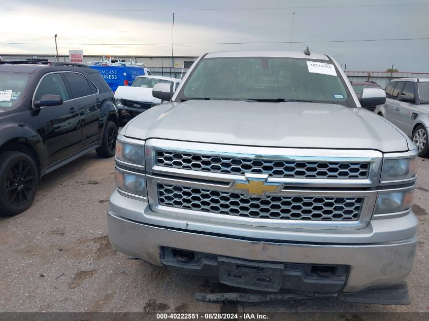 2015 Chevrolet Silverado K1500 Lt VIN: 3GCUKREH5FG244116 Lot: 40222551