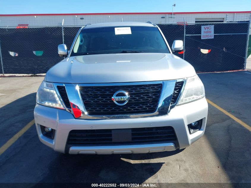 2017 Nissan Armada Sv VIN: JN8AY2ND3H9008903 Lot: 40222552