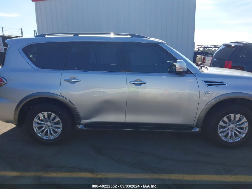 2017 Nissan Armada Sv VIN: JN8AY2ND3H9008903 Lot: 40222552