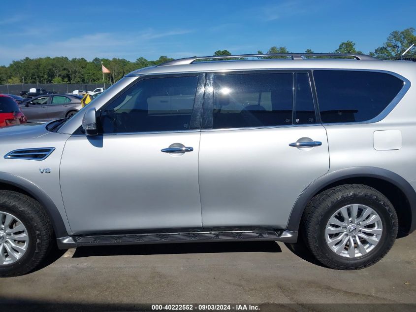 2017 Nissan Armada Sv VIN: JN8AY2ND3H9008903 Lot: 40222552