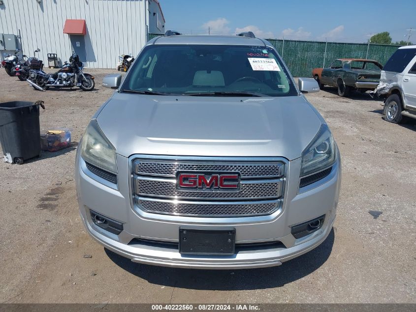 2015 GMC Acadia Denali VIN: 1GKKVTKD6FJ378780 Lot: 40222560
