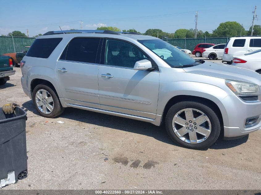 2015 GMC Acadia Denali VIN: 1GKKVTKD6FJ378780 Lot: 40222560