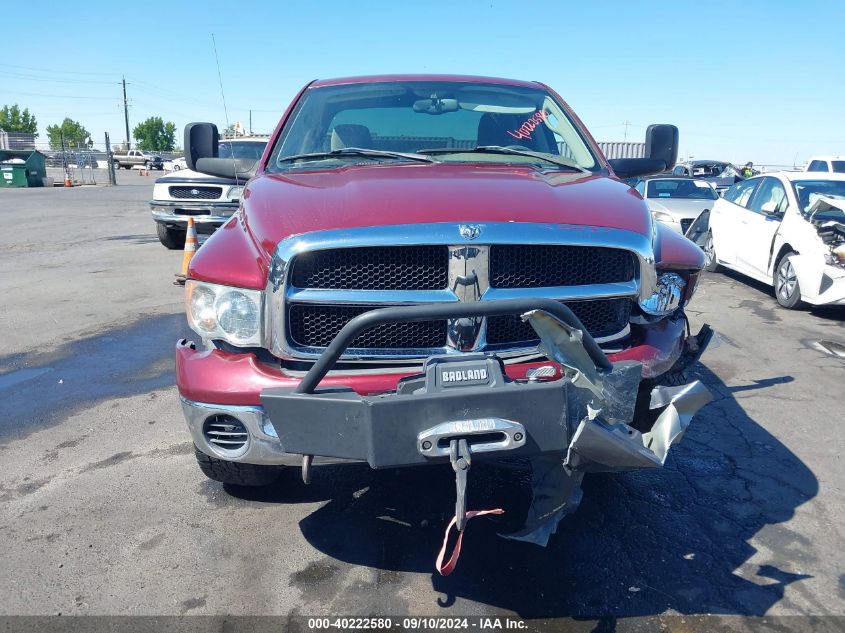 2003 Dodge Ram 2500 Slt/Laramie/St VIN: 3D7KU28D33G845009 Lot: 40222580