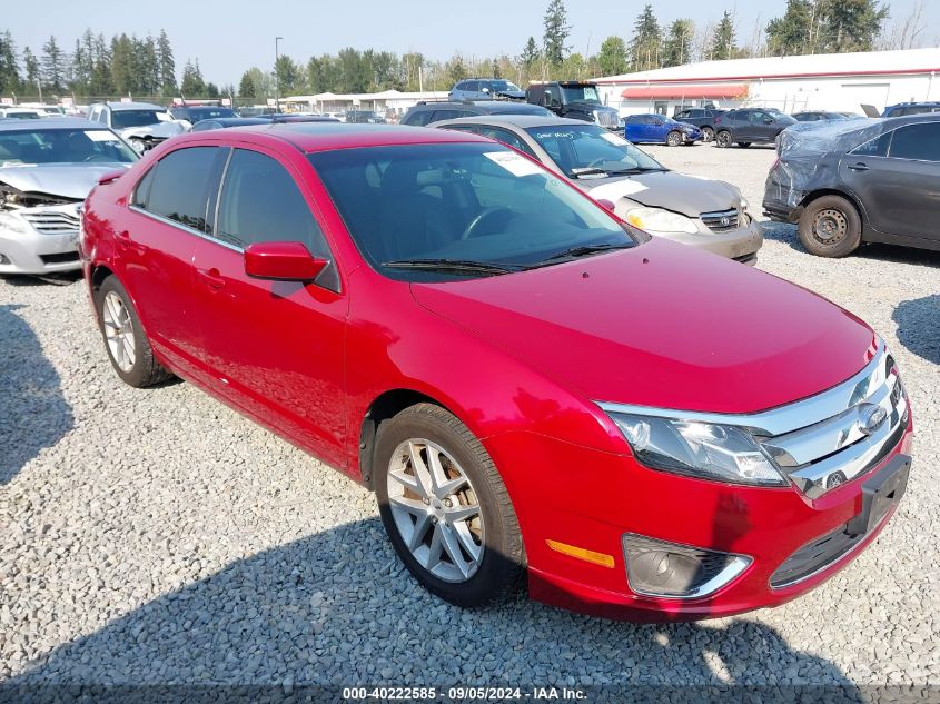 2010 Ford Fusion Sel VIN: 3FAHP0JG3AR209900 Lot: 40222585