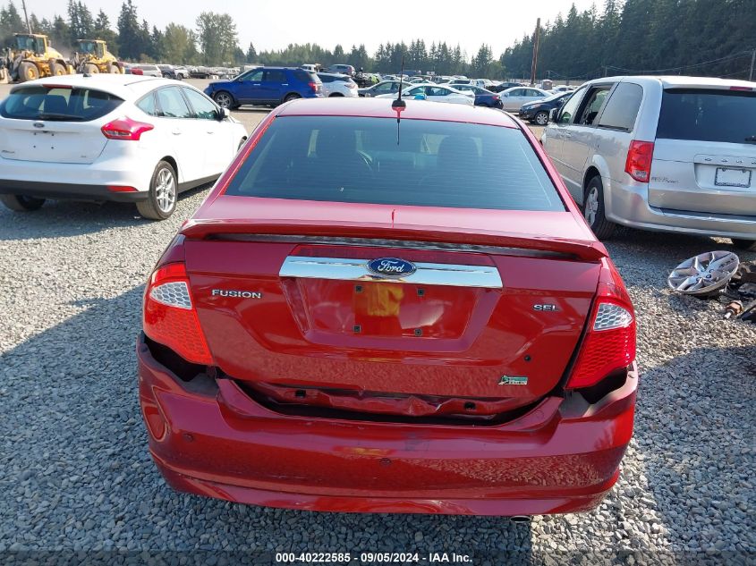 2010 Ford Fusion Sel VIN: 3FAHP0JG3AR209900 Lot: 40222585