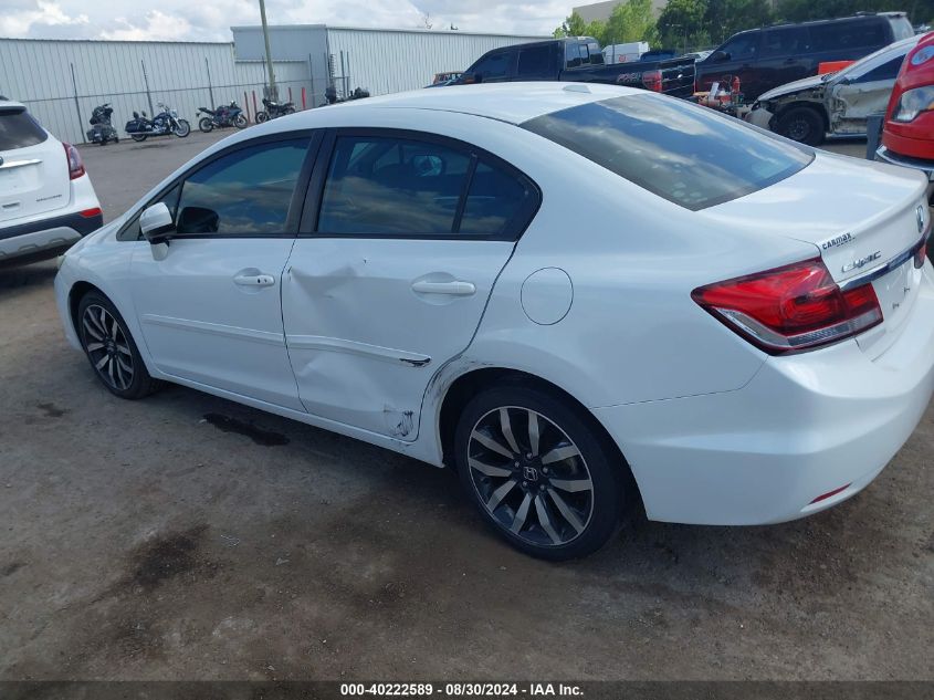 2014 Honda Civic Ex-L VIN: 19XFB2F96EE082269 Lot: 40222589