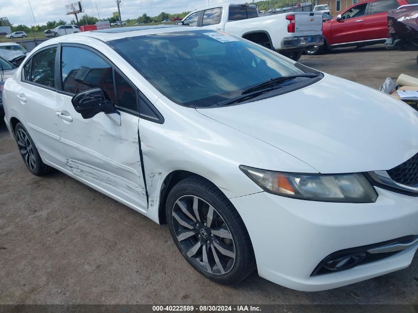 2014 Honda Civic Ex-L VIN: 19XFB2F96EE082269 Lot: 40222589