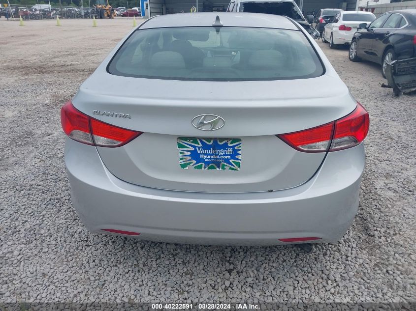 2013 Hyundai Elantra Gls VIN: 5NPDH4AE9DH295135 Lot: 40222591