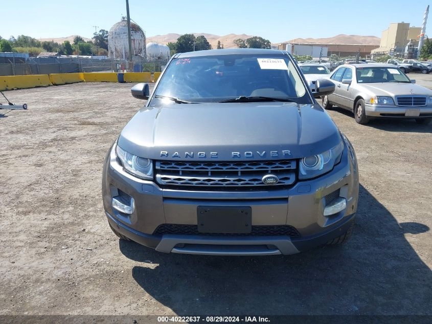 2015 Land Rover Range Rover Evoque Pure VIN: SALVP2BGXFH004857 Lot: 40222637