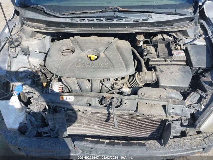 KMHDH4AE2CU427507 2012 Hyundai Elantra Limited (Ulsan Plant)