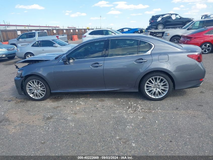 2013 Lexus Gs 350 VIN: JTHCE1BL3D5007530 Lot: 40222669