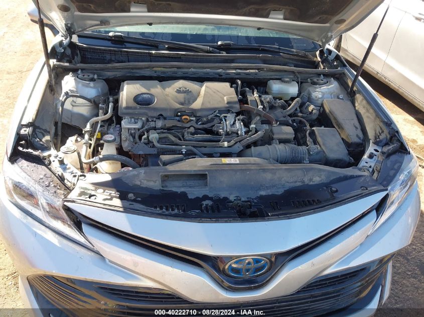 2020 Toyota Camry Le Hybrid VIN: 4T1C31AK1LU013763 Lot: 40222710