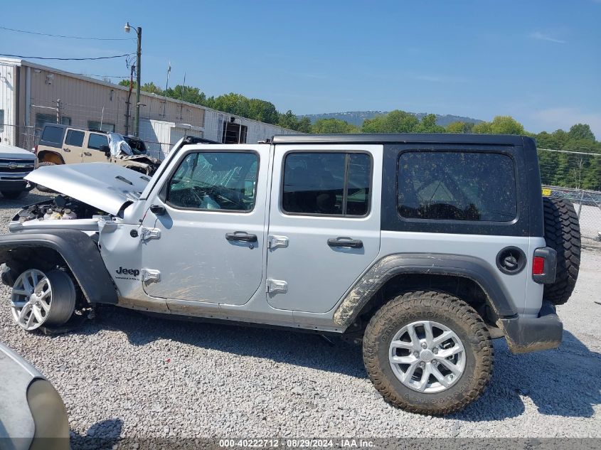 2023 Jeep Wrangler 4-Door Sport S 4X4 VIN: 1C4HJXDG5PW607194 Lot: 40222712