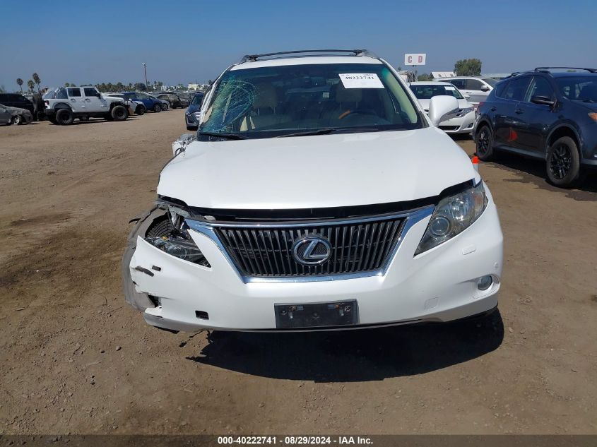 2012 Lexus Rx 350 VIN: JTJBK1BA1C2443276 Lot: 40222741