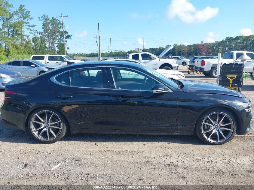 2023 Genesis G70 2.0T Awd VIN: KMTG34TA0PU131452 Lot: 40222745