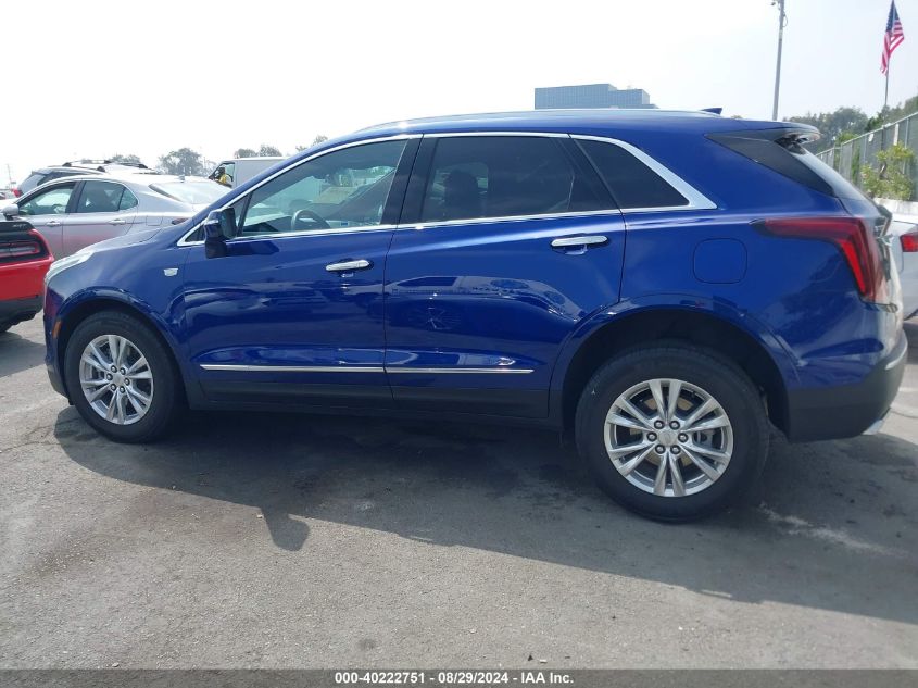 2023 Cadillac Xt5 Fwd Luxury VIN: 1GYKNAR44PZ124424 Lot: 40222751