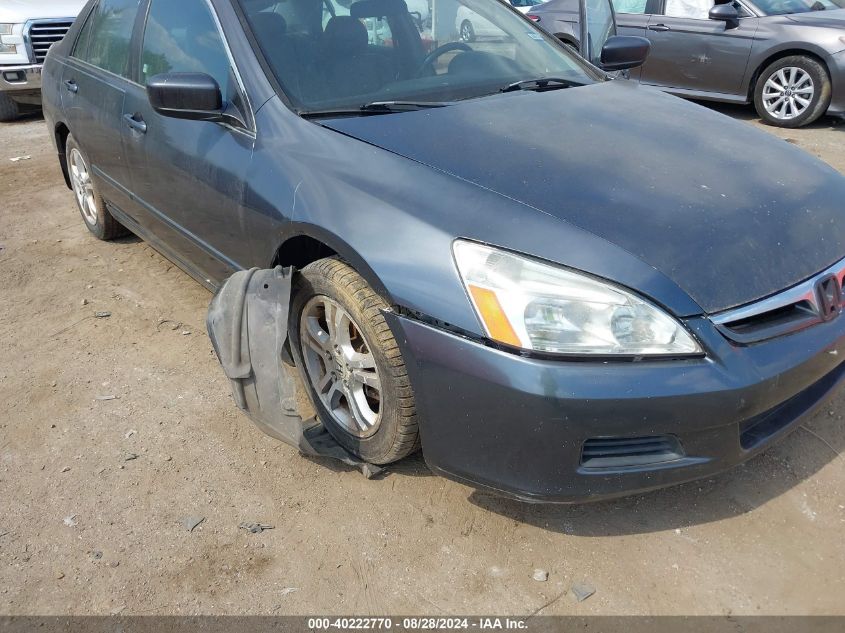 2007 Honda Accord 2.4 Ex VIN: 1HGCM56747A040770 Lot: 40222770