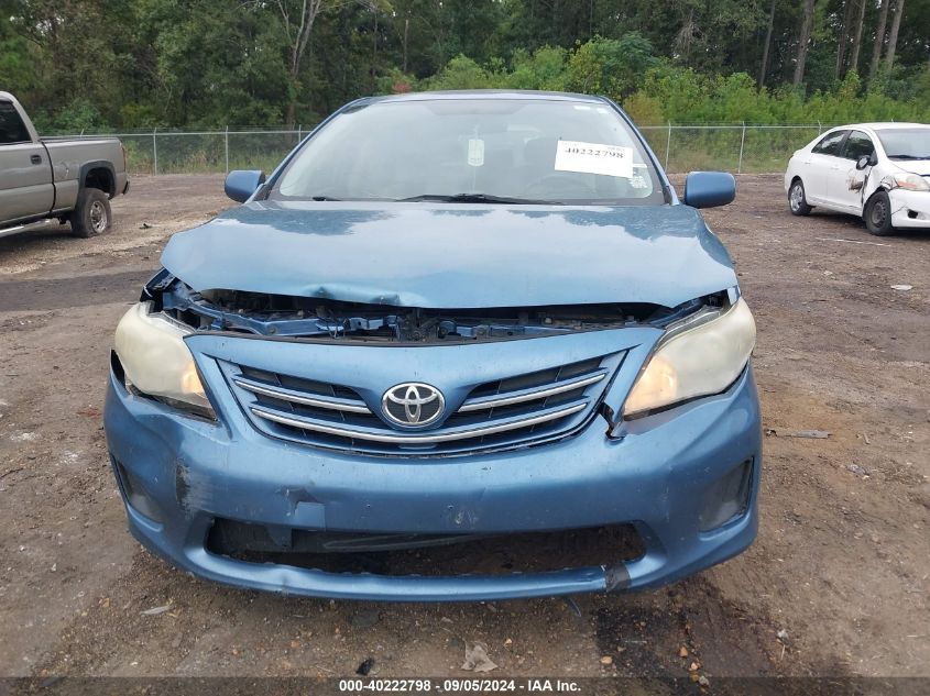 2013 Toyota Corolla Le VIN: 5YFBU4EE3DP101263 Lot: 40222798