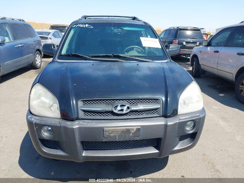 2006 Hyundai Tucson Gls/Limited VIN: KM8JN72D76U327880 Lot: 40222846